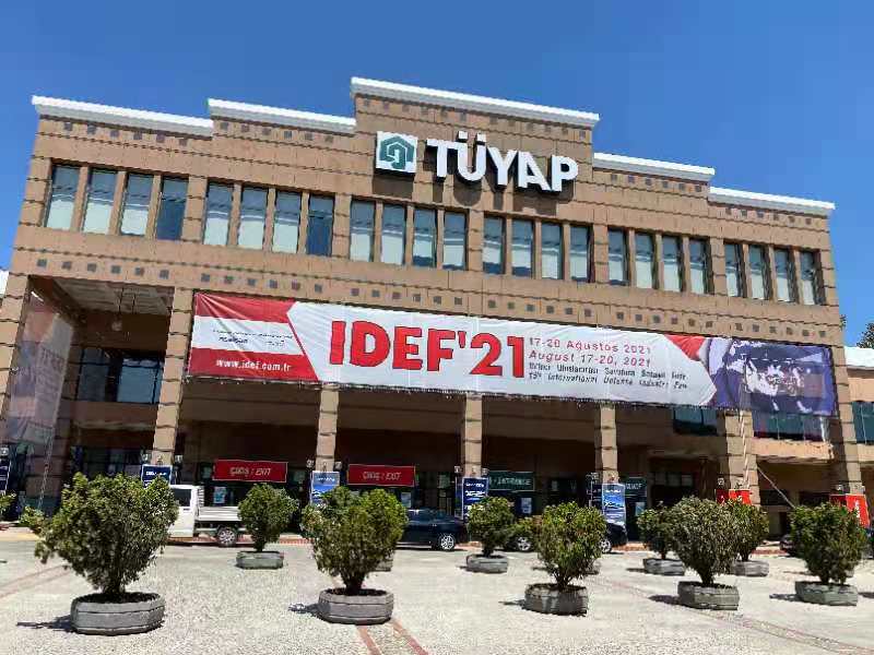 2021年8月参加伊斯坦布尔IDEF 21展