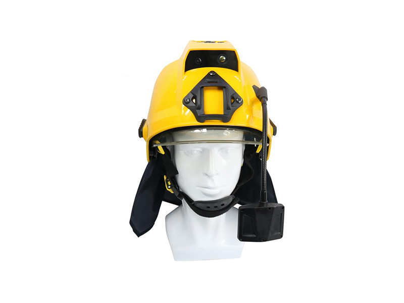 FTK-Q/IRC 4G图传定位消防热成像头盔